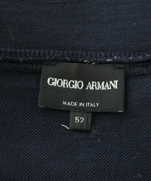GIORGIO ARMANI（ジョルジオアルマーニ）Tシャツ・カットソー 紺 サイズ:52(XXL位) メンズ/2200613457255
