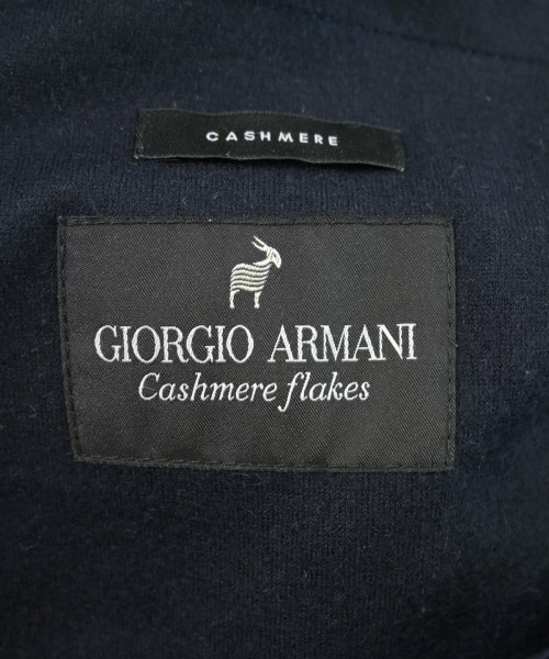 GIORGIO ARMANI（ジョルジオアルマーニ）ダウンジャケット/ダウンベスト 紺 サイズ:54(XL位) メンズ/2200613457286