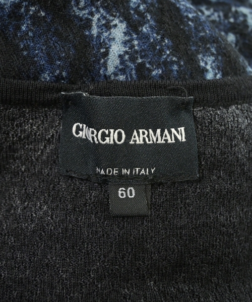 GIORGIO ARMANI（ジョルジオアルマーニ）ニット・セーター 黒 サイズ:60(XXXL位) メンズ/2200613457323