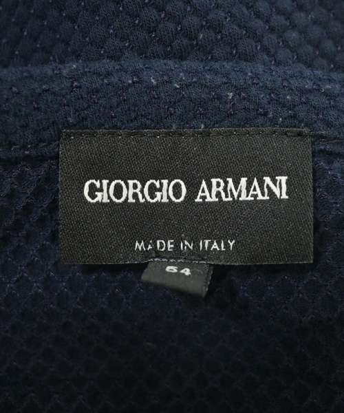GIORGIO ARMANI（ジョルジオアルマーニ）Tシャツ・カットソー 紺 サイズ:54(XXL位) メンズ/2200613457347
