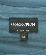 GIORGIO ARMANI（ジョルジオアルマーニ）Tシャツ・カットソー 青 サイズ:54(XXL位) メンズ/2200613457385