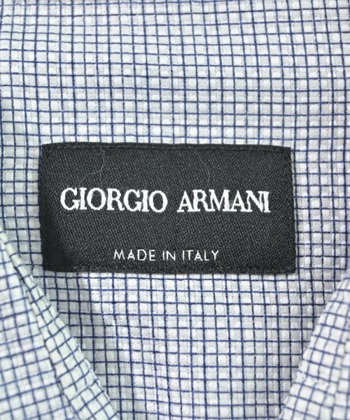 GIORGIO ARMANI（ジョルジオアルマーニ）カジュアルシャツ 紺 サイズ:44(XL位) メンズ/2200613457439