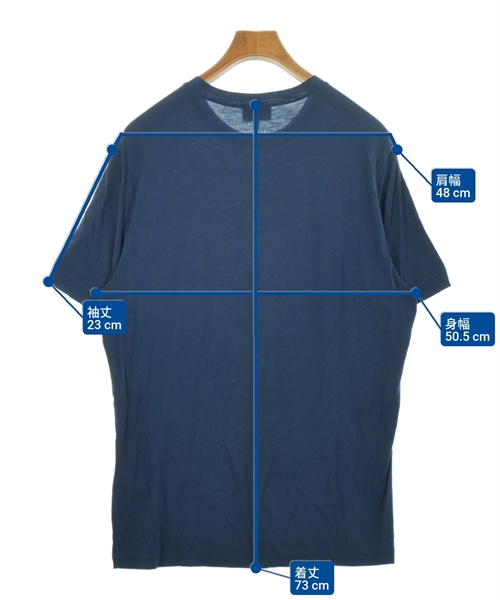 GIORGIO ARMANI（ジョルジオアルマーニ）Tシャツ・カットソー 紺 サイズ:54(XXL位) メンズ/2200613457453