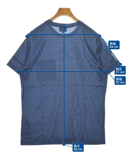 GIORGIO ARMANI（ジョルジオアルマーニ）Tシャツ・カットソー 紺 サイズ:54(XXL位) メンズ/2200613457460