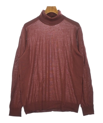 Giorgio Armaniジョルジオアルマーニメンズニット新品未使用品 GIORGIO ARMANI（ジョルジオアルマーニ）ニット・セーター 赤 サイズ