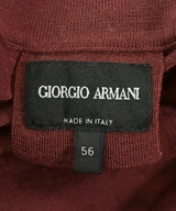 GIORGIO ARMANI（ジョルジオアルマーニ）ニット・セーター 赤 サイズ:56(XXL位) メンズ/2200613457569