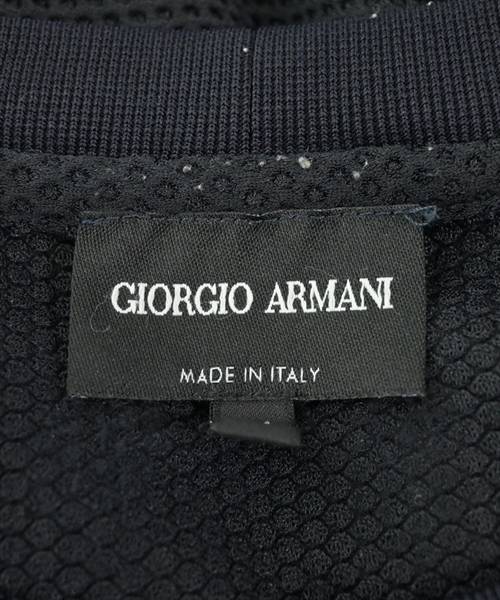 GIORGIO ARMANI（ジョルジオアルマーニ）Tシャツ・カットソー 黒 サイズ:54(XL位) メンズ/2200613457583