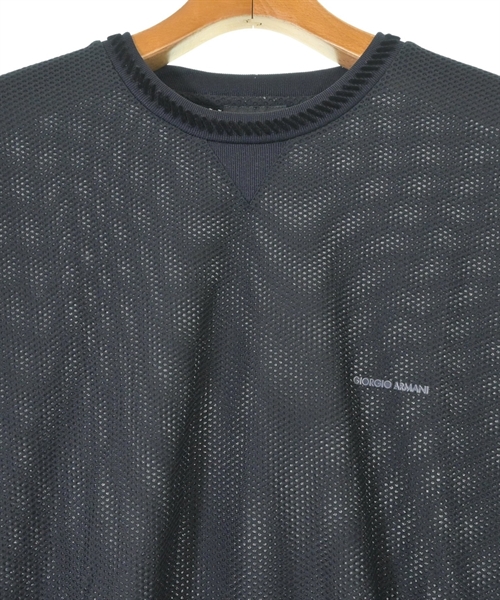 GIORGIO ARMANI（ジョルジオアルマーニ）Tシャツ・カットソー 黒 サイズ:54(XL位) メンズ/2200613457583