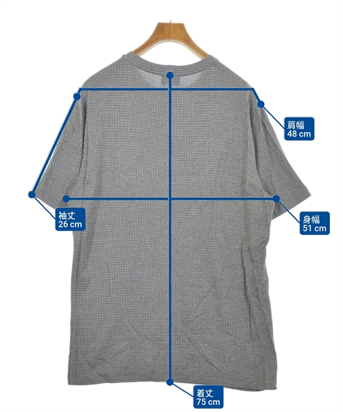 GIORGIO ARMANI（ジョルジオアルマーニ）Tシャツ・カットソー グレー サイズ:54(XXL位) メンズ/2200613457620
