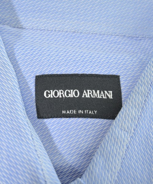 GIORGIO ARMANI（ジョルジオアルマーニ）カジュアルシャツ 青 サイズ:45(XXL位) メンズ/2200613457637
