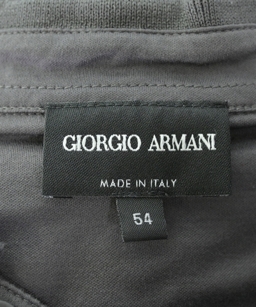 GIORGIO ARMANI（ジョルジオアルマーニ）ポロシャツ グレー サイズ:54(XXL位) メンズ/2200613457699