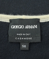 GIORGIO ARMANI（ジョルジオアルマーニ）ニット・セーター 紺 サイズ:56(XXL位) メンズ/2200613457705