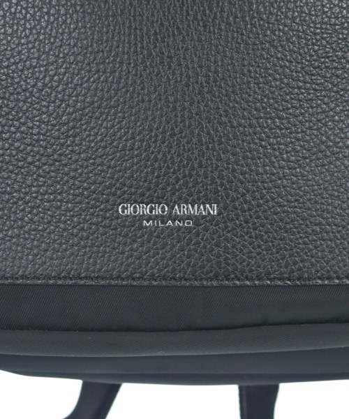 GIORGIO ARMANI（ジョルジオアルマーニ）バックパック・リュック 黒 サイズ:- メンズ/2200613744010