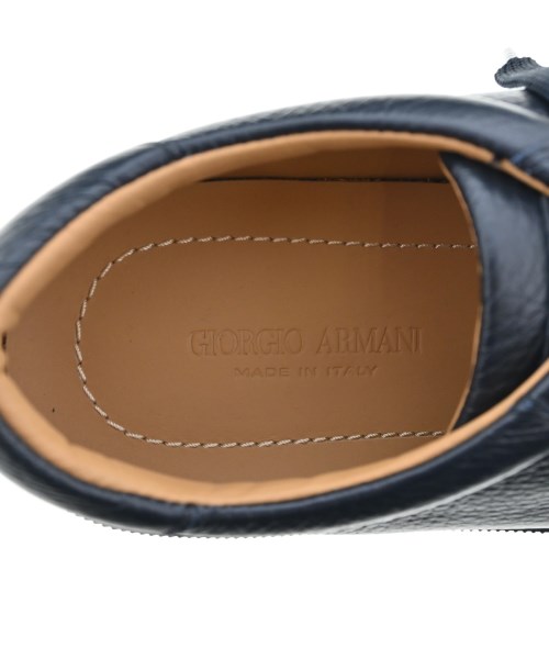 GIORGIO ARMANI（ジョルジオアルマーニ）スニーカー 黒 サイズ:6(25cm位) メンズ/2200613744058