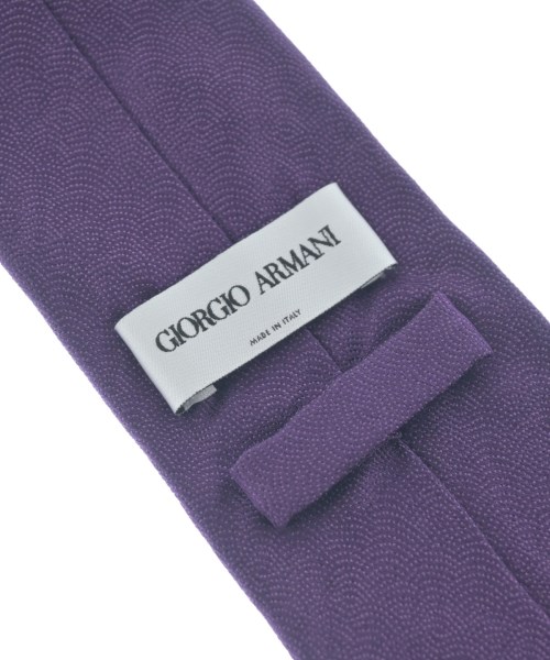 GIORGIO ARMANI（ジョルジオアルマーニ）ネクタイ 紫 サイズ:- メンズ/2200617629092