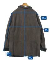 GIORGIO ARMANI（ジョルジオアルマーニ）ムートンコート 茶 サイズ:56(XXL位) メンズ/2200612660021