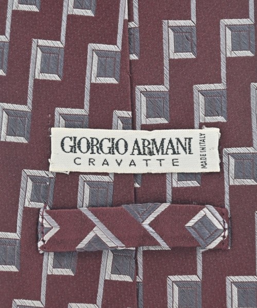 GIORGIO ARMANI（ジョルジオアルマーニ）ネクタイ 赤 サイズ:- メンズ/2200612660236