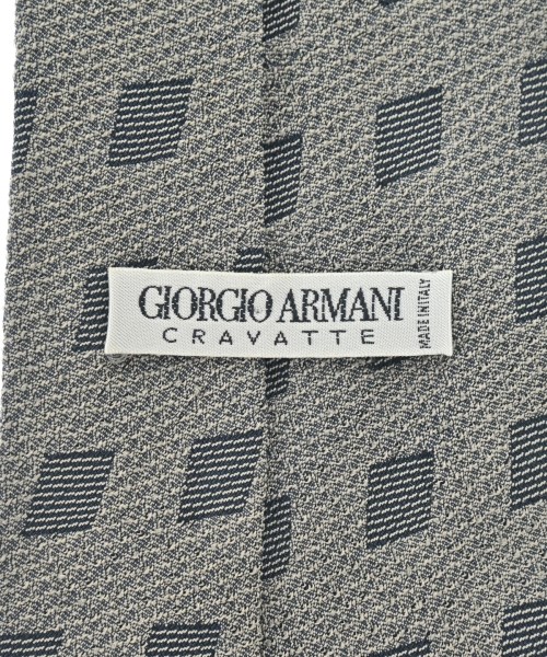 GIORGIO ARMANI（ジョルジオアルマーニ）ネクタイ グレー サイズ:- メンズ/2200612660281