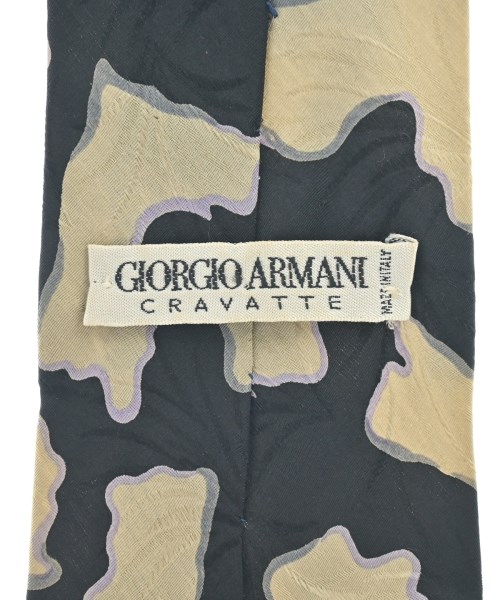 GIORGIO ARMANI（ジョルジオアルマーニ）ネクタイ 黒 サイズ:- メンズ/2200612660335