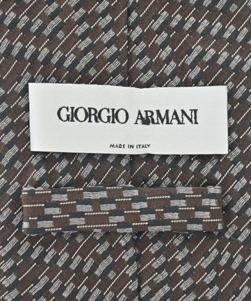 GIORGIO ARMANI（ジョルジオアルマーニ）ネクタイ 茶 サイズ:- メンズ/2200612660458