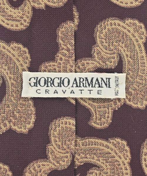 GIORGIO ARMANI（ジョルジオアルマーニ）ネクタイ 赤 サイズ:- メンズ/2200612660465