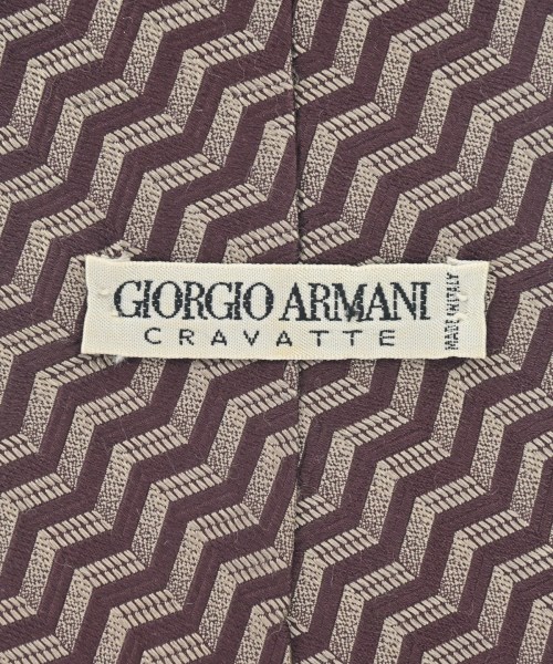 GIORGIO ARMANI（ジョルジオアルマーニ）ネクタイ 赤 サイズ:- メンズ/2200612660625