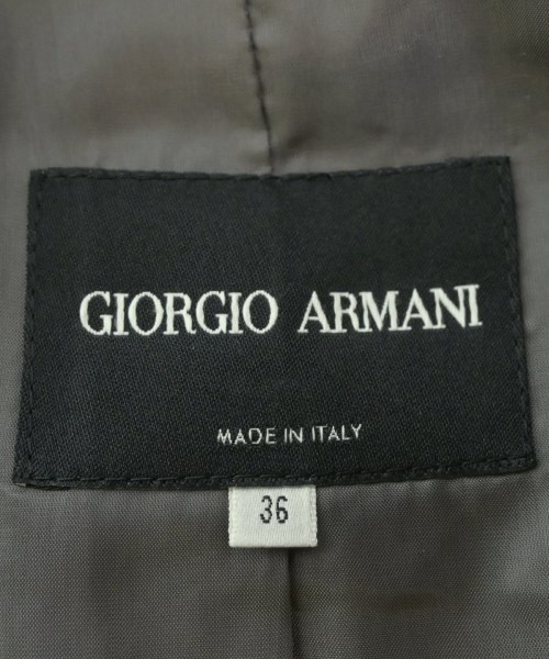 GIORGIO ARMANI（ジョルジオアルマーニ）ジャケット グレー サイズ:36(XS位) レディース/2200620465038