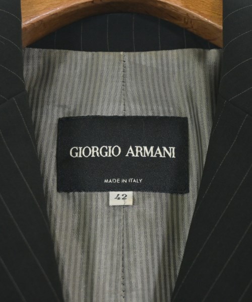 GIORGIO ARMANI（ジョルジオアルマーニ）テーラードジャケット 黒 サイズ:42(M位) レディース/2200600500124