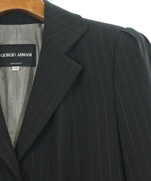 GIORGIO ARMANI（ジョルジオアルマーニ）テーラードジャケット 黒 サイズ:42(M位) レディース/2200600500124