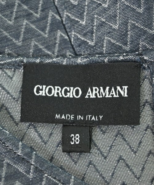 GIORGIO ARMANI（ジョルジオアルマーニ）ブラウス 紺 サイズ:38(S位) レディース/2200602879037
