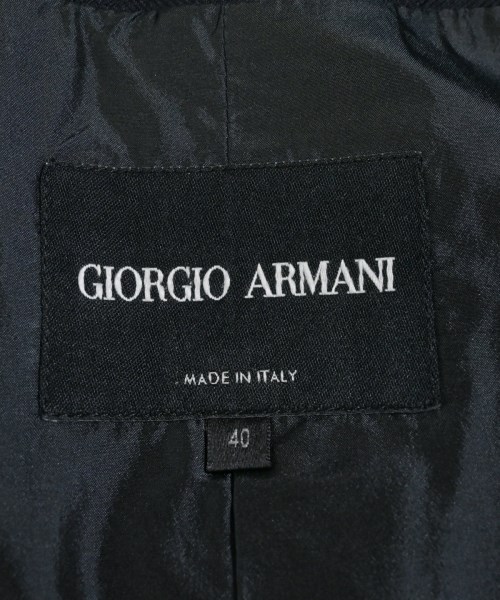 GIORGIO ARMANI（ジョルジオアルマーニ）ノーカラージャケット 紺 サイズ:40(M位) レディース/2200608405070