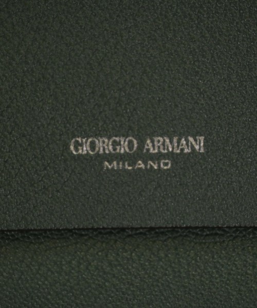 GIORGIO ARMANI（ジョルジオアルマーニ）ショルダーバッグ 緑 サイズ:- メンズ/2200674039025