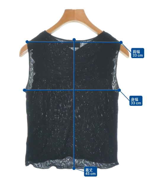 GIORGIO ARMANI（ジョルジオアルマーニ）ブラウス 黒 サイズ:38(S位) レディース/2200674392014