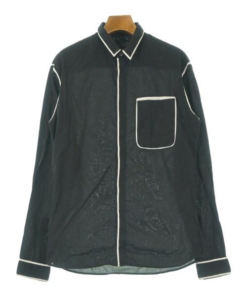 GIORGIO ARMANI(ジョルジオアルマーニ)カジュアルシャツ 黒 サイズ:38(S位)/2200676029055