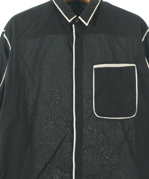 GIORGIO ARMANI（ジョルジオアルマーニ）カジュアルシャツ 黒 サイズ:38(S位) レディース/2200676029055