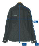 GIORGIO ARMANI（ジョルジオアルマーニ）カジュアルシャツ 黒 サイズ:38(S位) レディース/2200676029055