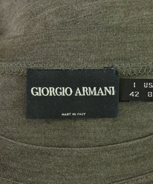 GIORGIO ARMANI（ジョルジオアルマーニ）Tシャツ・カットソー 茶 サイズ:42(M位) レディース/2200677388069