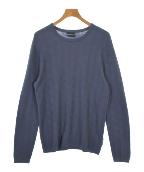 EMPORIO ARMANI(エンポリオアルマーニ)ニット・セーター 青 サイズ:S/2200674716100