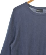 EMPORIO ARMANI（エンポリオアルマーニ）ニット・セーター 青 サイズ:S メンズ/2200674716100