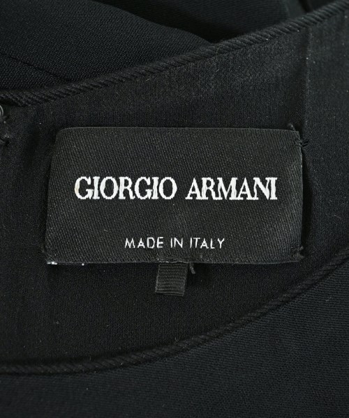 GIORGIO ARMANI（ジョルジオアルマーニ）ワンピース 黒 サイズ:38(S位) レディース/2200679544050