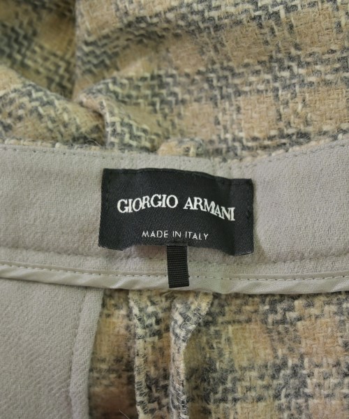 GIORGIO ARMANI（ジョルジオアルマーニ）スラックス ベージュ サイズ:40(M位) メンズ/2200681085206