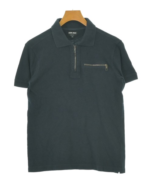 GIORGIO ARMANI(ジョルジオアルマーニ)ポロシャツ 紺 サイズ:48(L位)/2200681337039