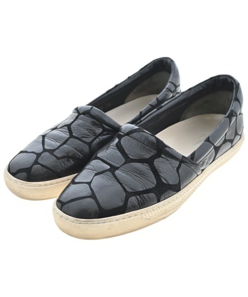 GIORGIO ARMANI(ジョルジオアルマーニ)スニーカー 黒 サイズ:EU36(22.5cm位)/2200681345010