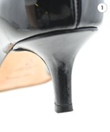 GIORGIO ARMANI（ジョルジオアルマーニ）パンプス 黒 サイズ:EU36(22.5cm位) レディース/2200681345027