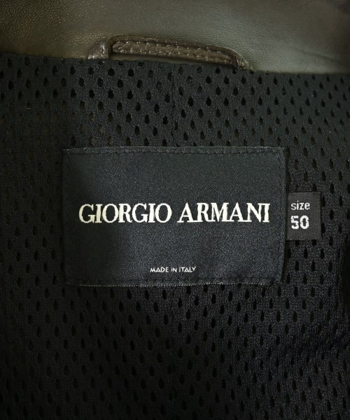 GIORGIO ARMANI（ジョルジオアルマーニ）その他 茶 サイズ:50(XL位) メンズ/2200678004036