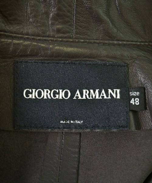 GIORGIO ARMANI（ジョルジオアルマーニ）その他 茶 サイズ:48(L位) メンズ/2200678004043