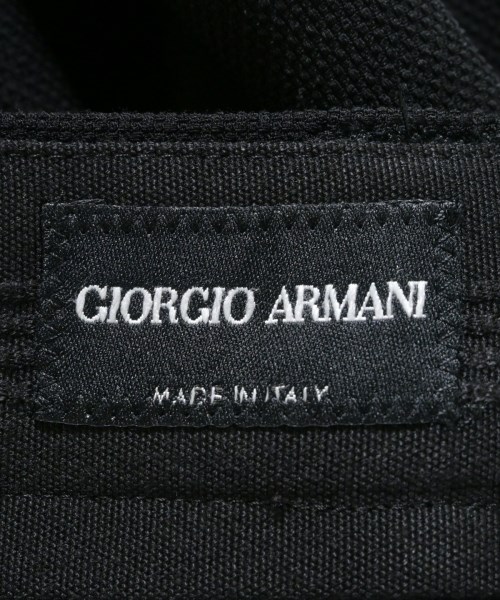GIORGIO ARMANI（ジョルジオアルマーニ）その他 黒 サイズ:46(M位) メンズ/2200678004104