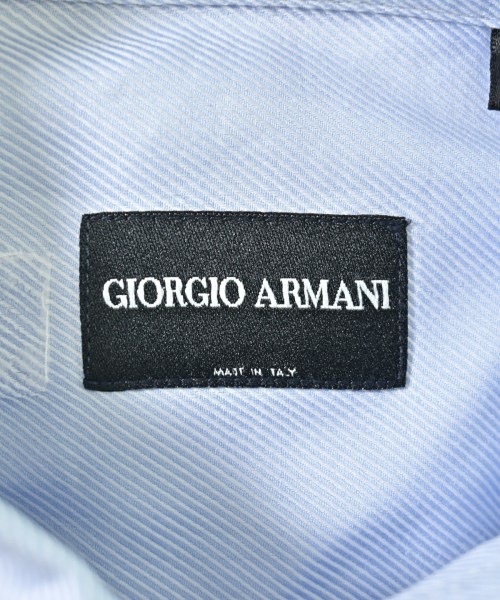 GIORGIO ARMANI（ジョルジオアルマーニ）カジュアルシャツ 青 サイズ:37(XS位) メンズ/2200678004227