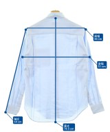 GIORGIO ARMANI（ジョルジオアルマーニ）カジュアルシャツ 青 サイズ:37(XS位) メンズ/2200678004227