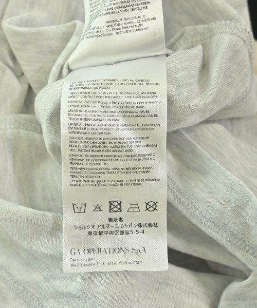 GIORGIO ARMANI（ジョルジオアルマーニ）Tシャツ・カットソー グレー サイズ:40(M位) レディース/2200696456039